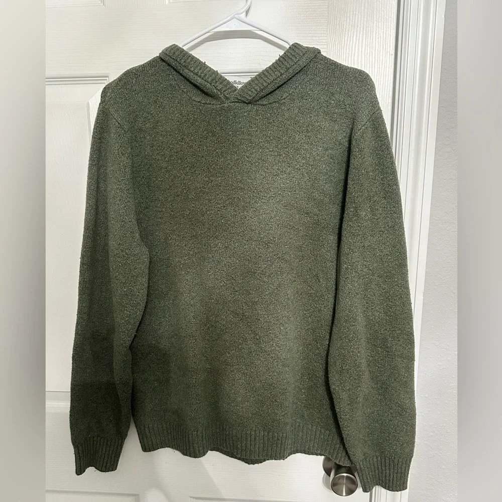 Goodfellow & Co Olive Crewneck Sweater - Picture 1 of 3